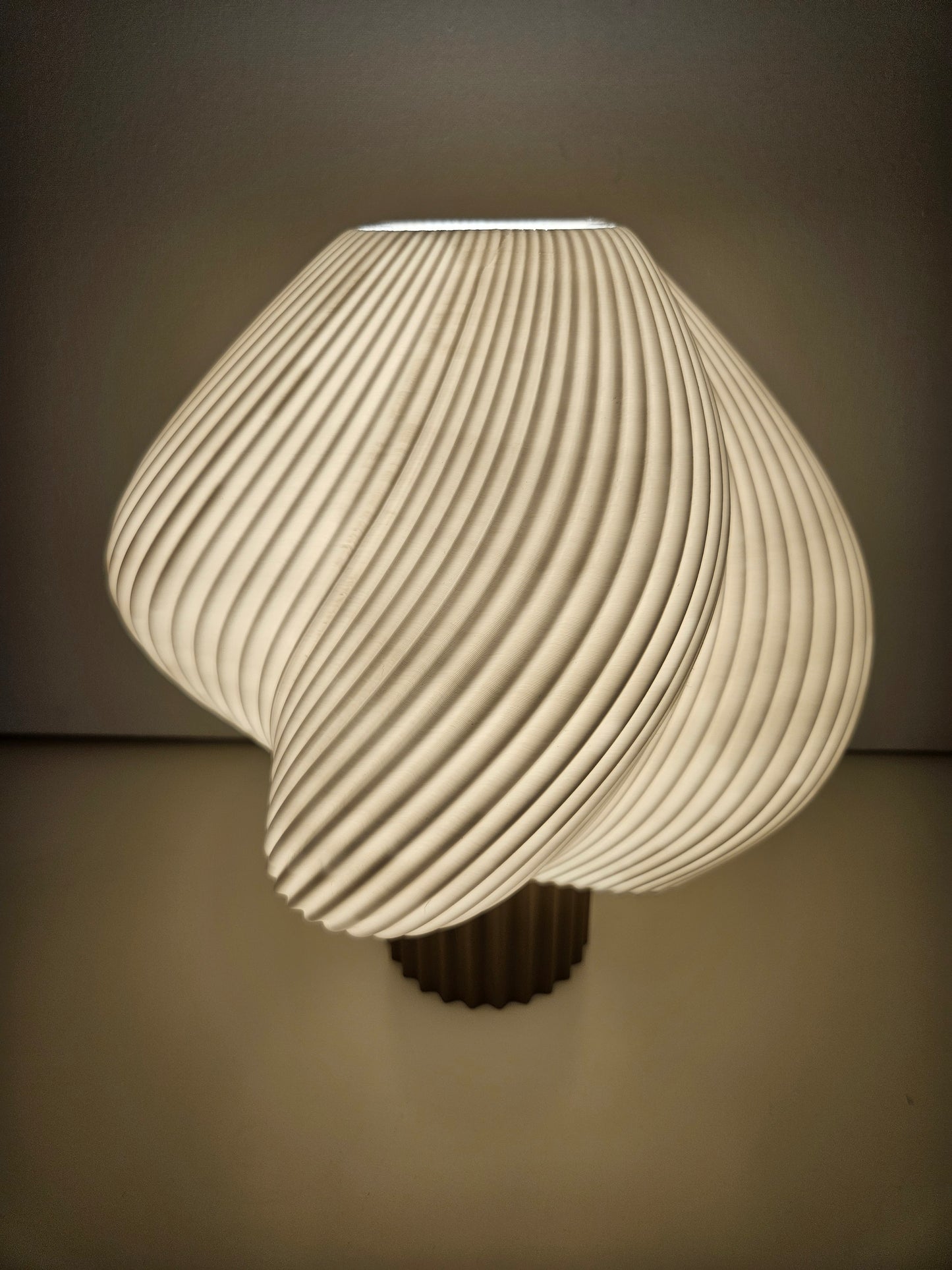Lampe Design Inspiration Ice cream + kit E27 avec cordon textile