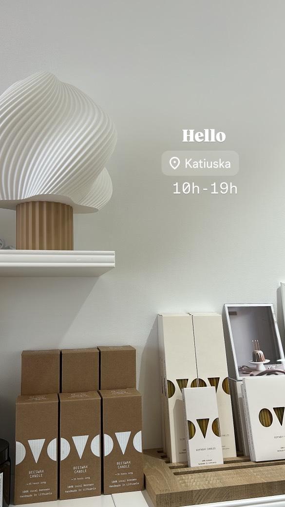 Lampe Design Inspiration Ice cream + kit E27 avec cordon textile