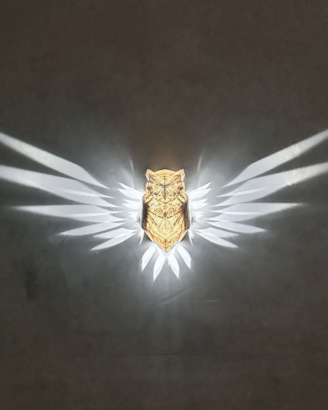 Applique Murale chouette Lumineuse