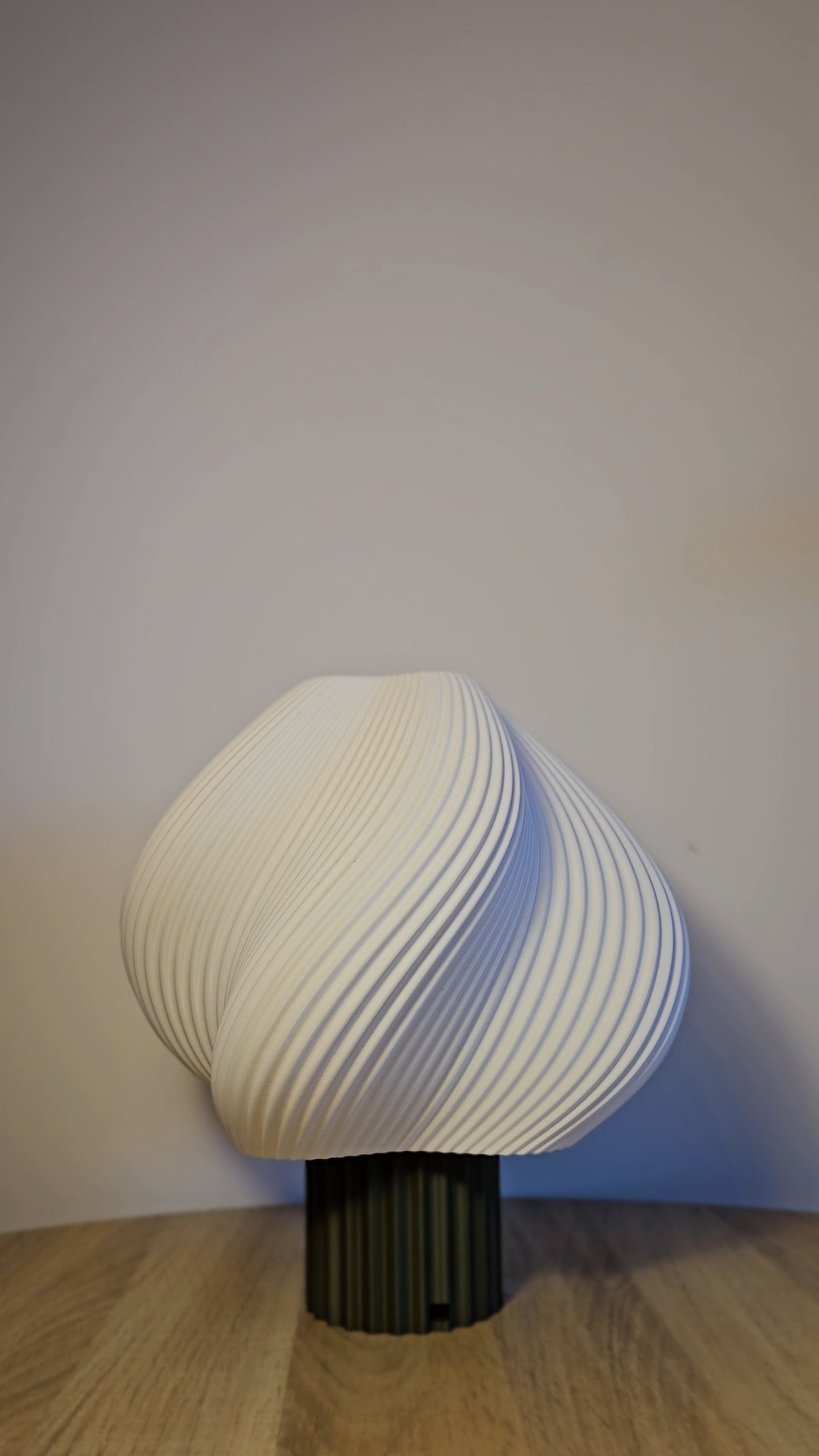 Lampe Design Inspiration Ice cream + kit E27 avec cordon textile